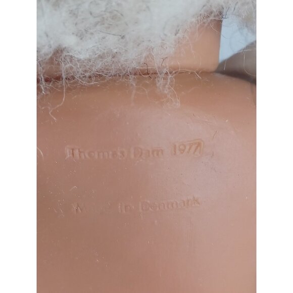 Vintage 1977 Large 14" Thomas Dam Denmark Grandma Grandpa Trolls Set Of 2 1970s - Picture 9 of 10